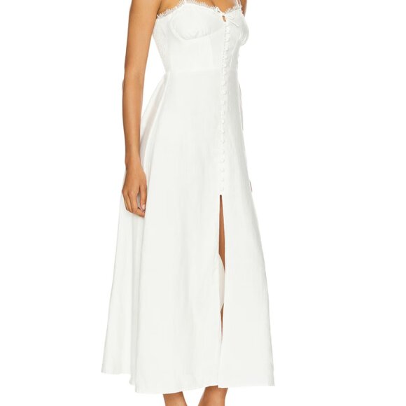 Loveshackfancy linella dress NWT White 2 $495.00 - Picture 9 of 10